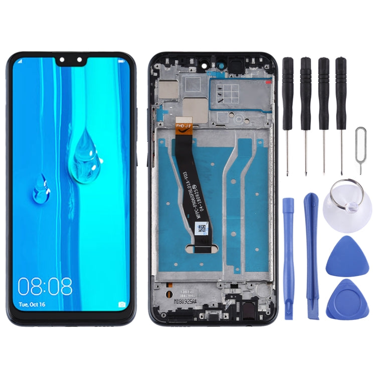 OEM LCD Screen for Huawei Y9 (2019) Digitizer Full Assembly with Frame