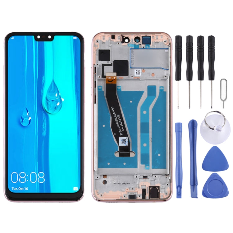 OEM LCD Screen for Huawei Y9 (2019) Digitizer Full Assembly with Frame