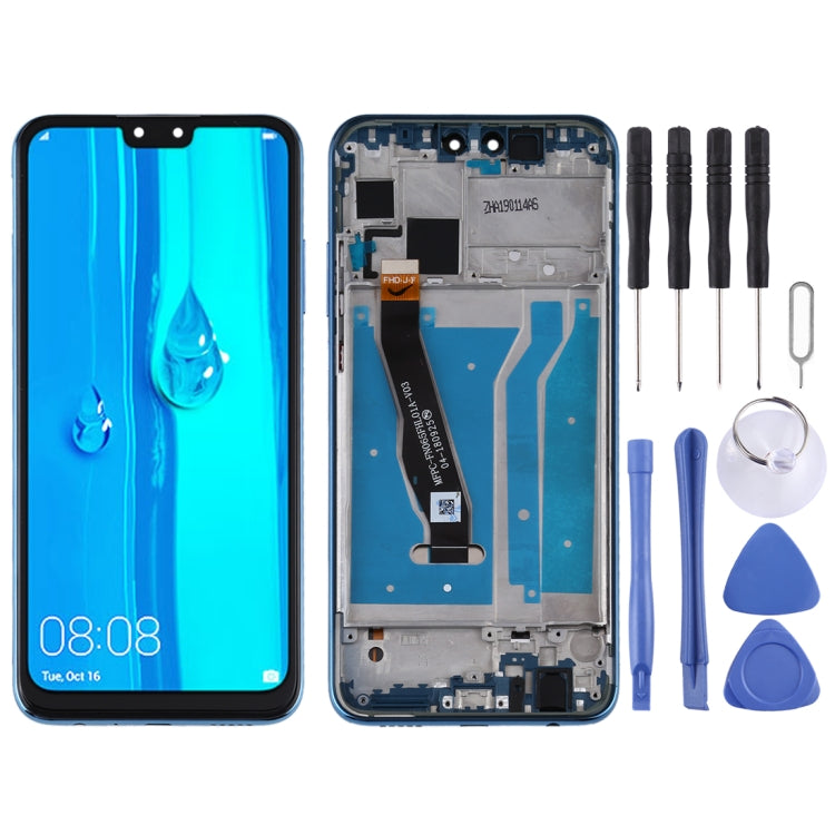 OEM LCD Screen for Huawei Y9 (2019) Digitizer Full Assembly with Frame