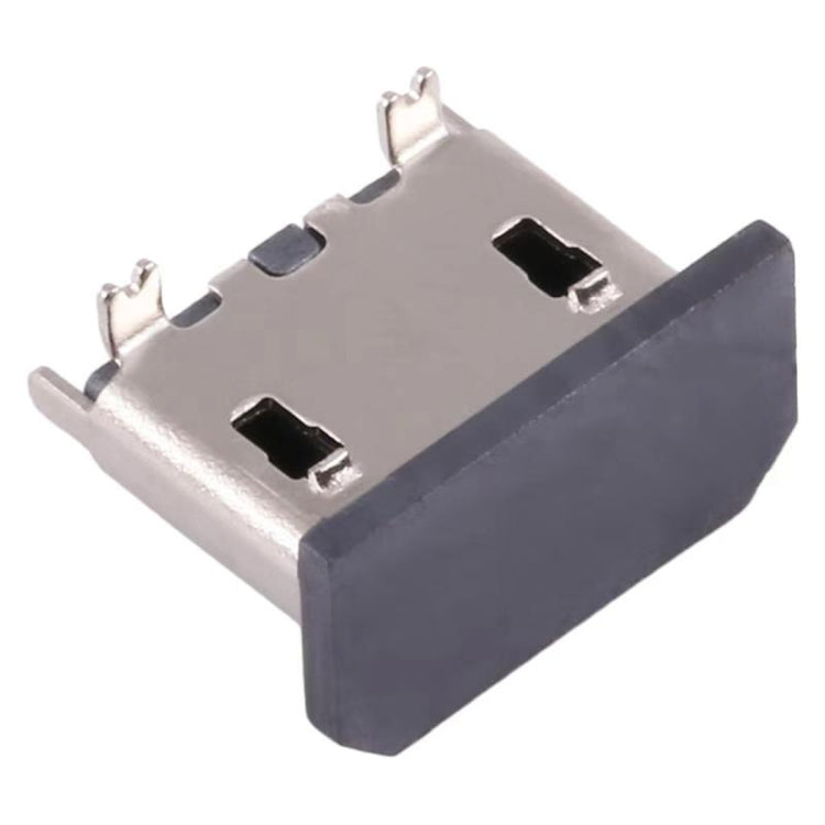 50 PCS Micro USB 5P/F 180 Degrees Vertical Patch Connector, Electroplated and Coated with Tin Film, H Type