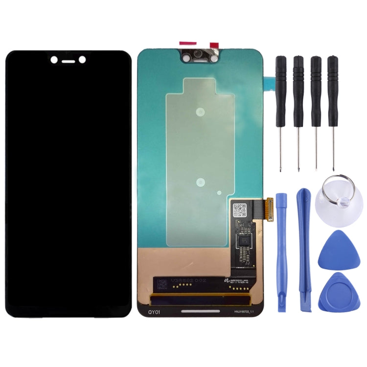 OEM LCD Screen for Google Pixel 3 XL with Digitizer Full Assembly (Black)