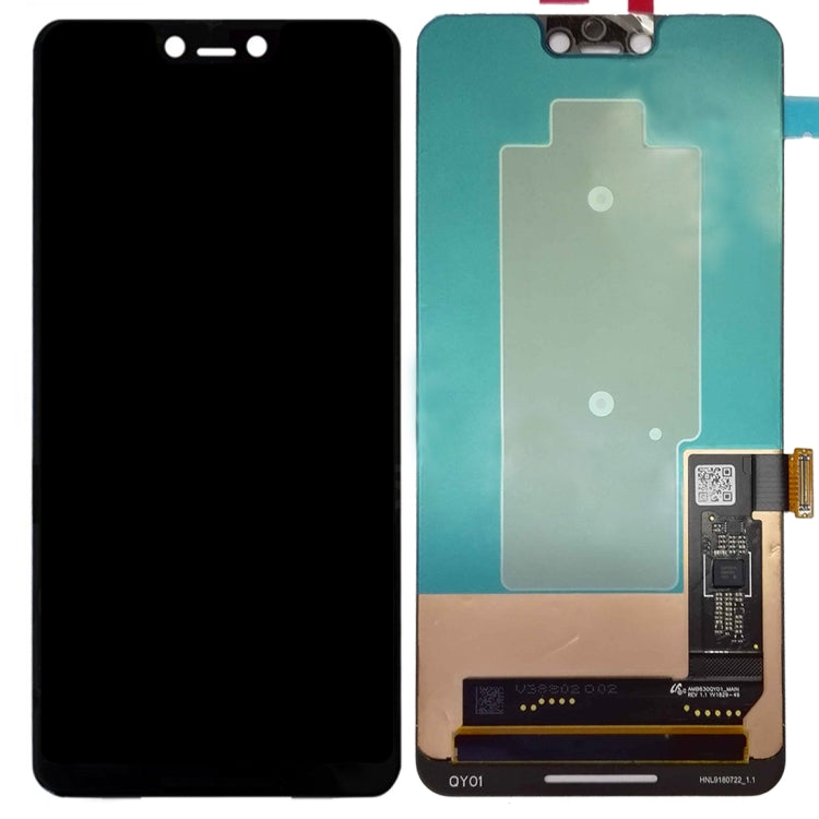 OEM LCD Screen for Google Pixel 3 XL with Digitizer Full Assembly (Black)