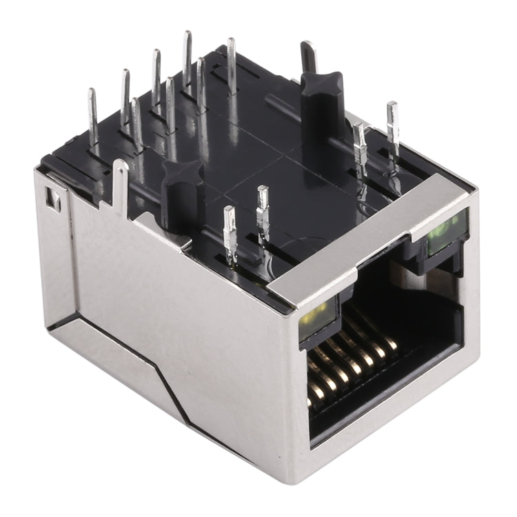 50 PCS RJ45 Network Port Single-port Band Filter 100 Megabytes (911105A), H Type