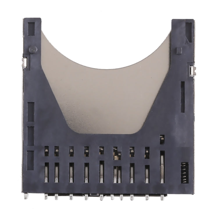 50 PCS 2 in 1 10 Pin SD Card Connector Card Slot Self Push Pop-up PUSH Jack
