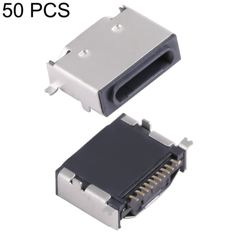 50 PCS Apple Base Case Coated Tin Coil, H Type