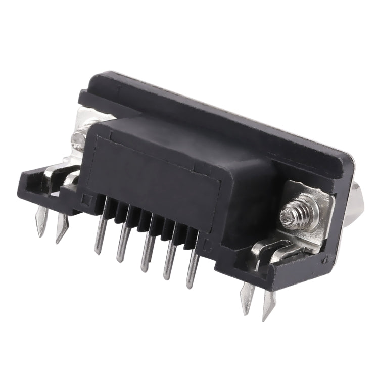 50 PCS DB 9 Pin Female Assembly PCB Solder Type Connector