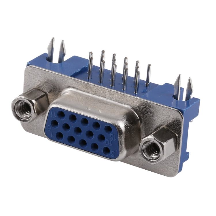 50 PCS 15 Pin Female 3 Rows Type 3.08 VGA PCB Connector