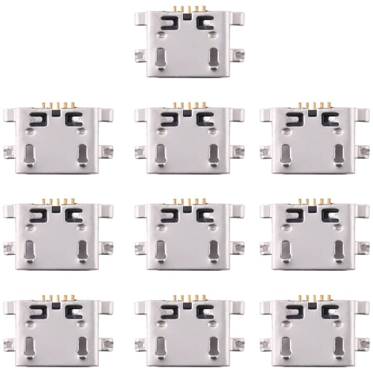 10 PCS Charging Port Connector for Xiaomi Redmi Note 5 / Redmi Note 5 Pro