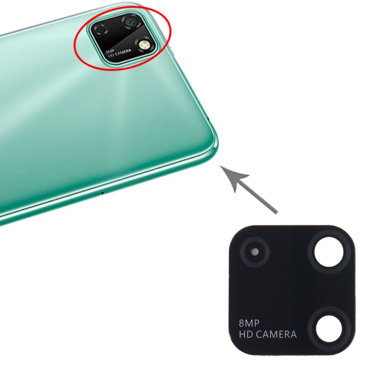 For Huawei Y5p 10pcs Back Camera Lens