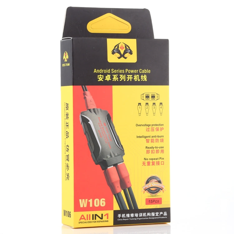 Qianli W106 Android Service Dedicated Power Cable for Huawei / OPPO / Xiaomi / Samsung