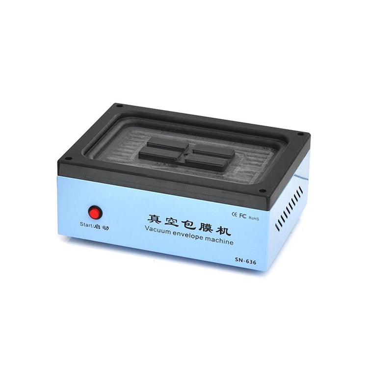 Vacuum Coating Machine Vacuum Envelope Machine DIY Back Cover Film Repair Tool (With Hot Air Gun & 20PCS Film) for Smart Phones