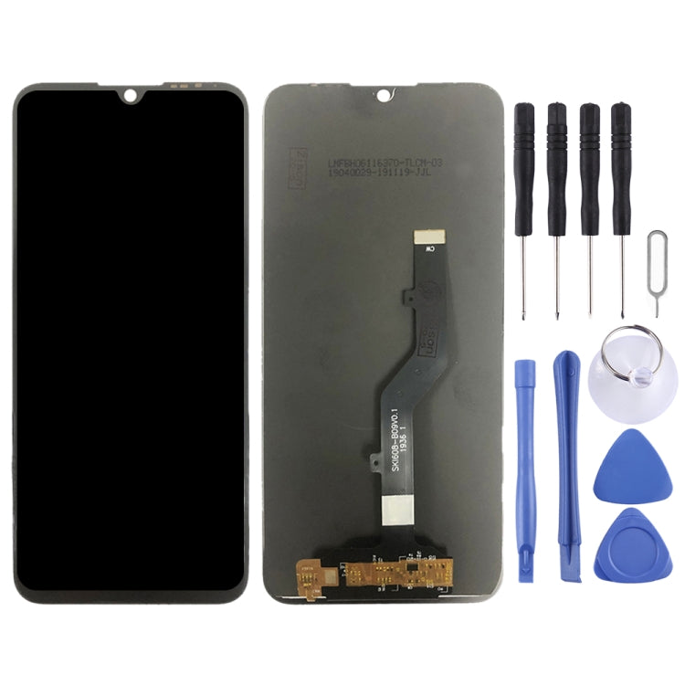 OEM LCD Screen for ZTE Blade A7 2020 with Digitizer Full Assembly (Black)