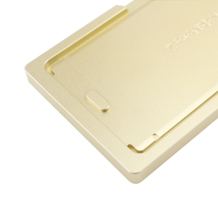 Xiaomi Mi Note 2 Aluminium Alloy Precision LCD and Touch Panel Refurbishment Positioning Mould Mold(Gold)