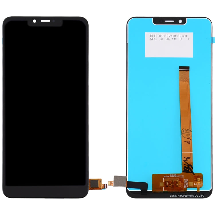 Original LCD Screen for Wiko View2 Go / View2 Plus with Digitizer Full Assembly (Black)