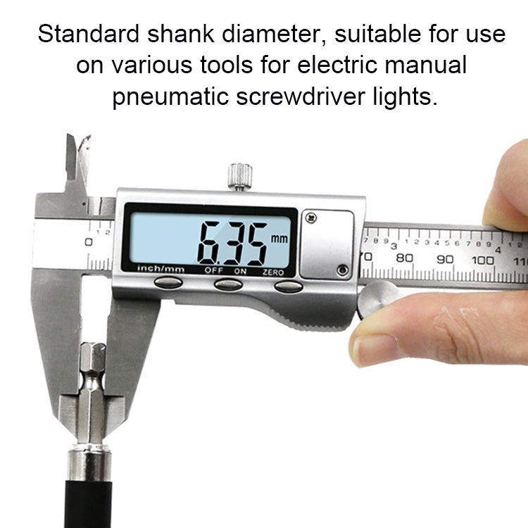 3 in 1 Telescopic Hexagonal Handle Lengthened Connecting Rod Guide Rod, Length: 80/120/140mm