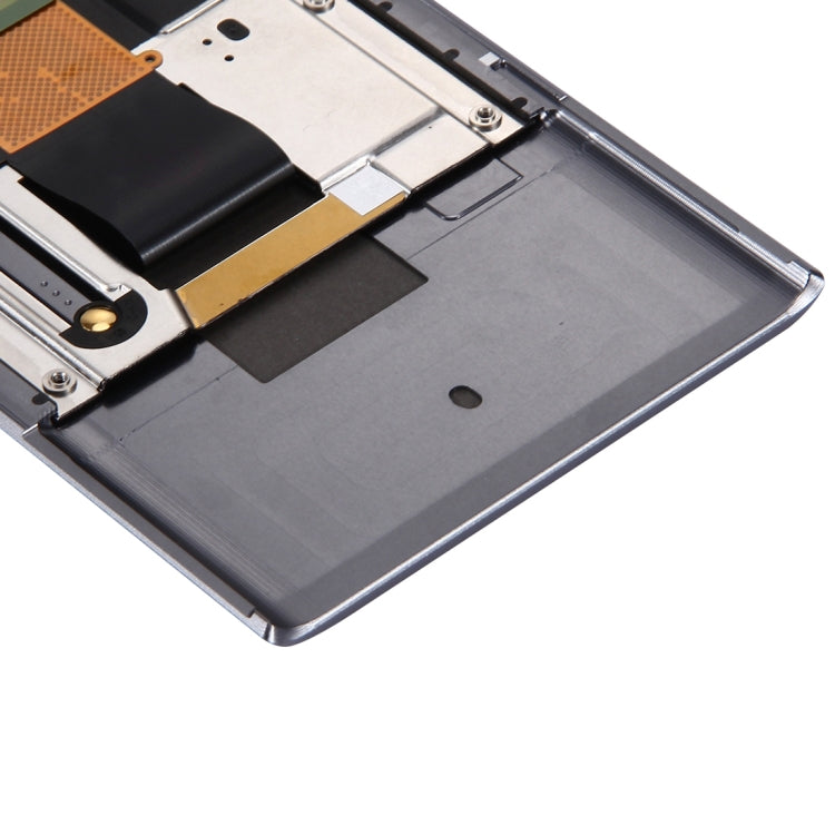 Original LCD Screen for BlackBerry Priv Digitizer Full Assembly with Frame(Black)
