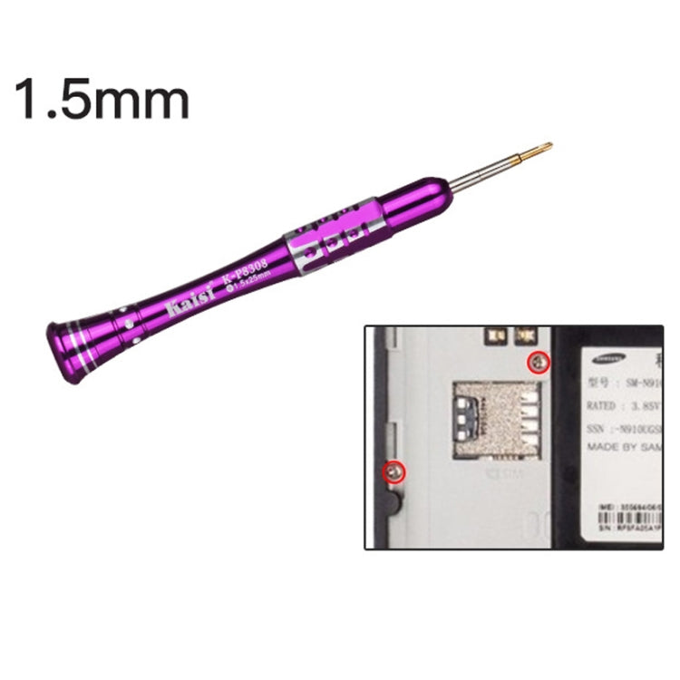Kaisi K-8308 6 in 1 Multi-Function Screwdriver Phone Electronic Teardown Repair Tool