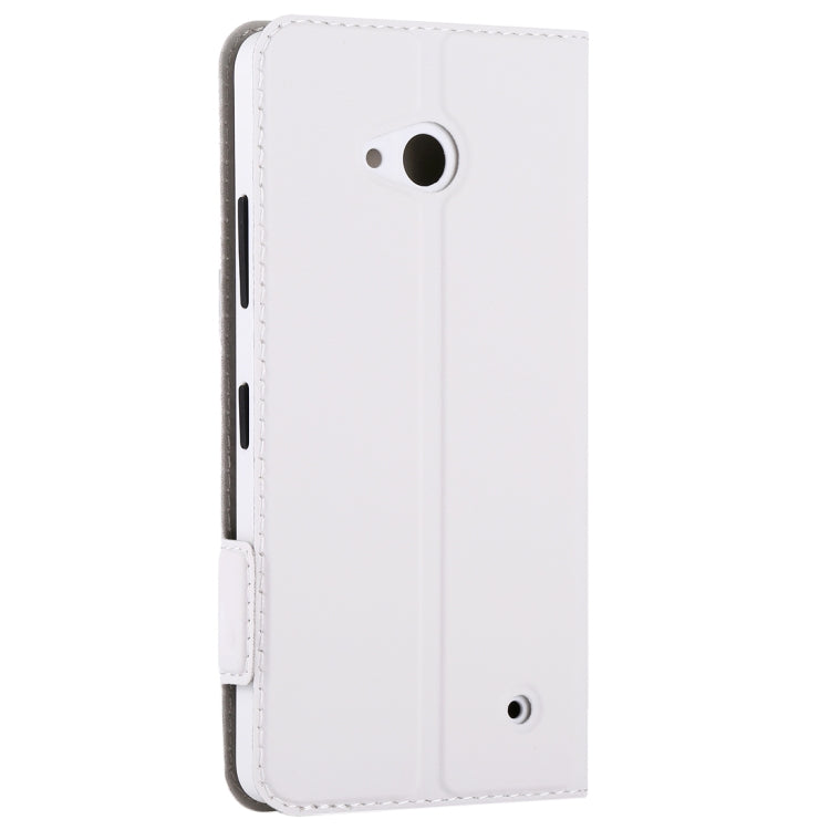 Horizontal Flip Leather Case with Card Slot + Back Cover For Microsoft Lumia 640