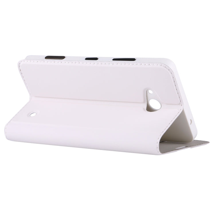 Horizontal Flip Leather Case with Card Slot + Back Cover For Microsoft Lumia 640