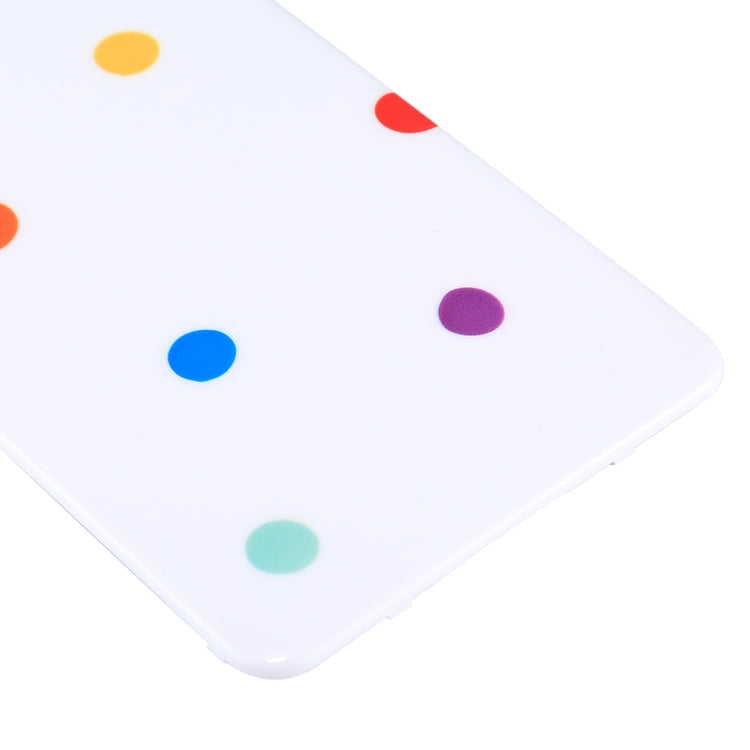 For Microsoft Lumia 650 Colorful PC Material Battery Back Cover with NFC Sticker