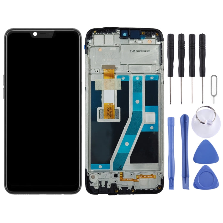 TFT LCD Screen for OPPO Realme C1 Digitizer Full Assembly With Frame (Black)