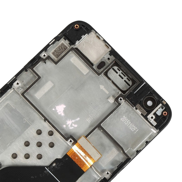OEM LCD Screen for Google Nexus 6P Digitizer Full Assembly with Frame (Black)