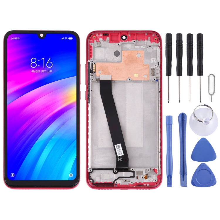 TFT LCD Screen for Xiaomi Redmi 7 Digitizer Full Assembly with Frame