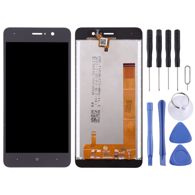 TFT LCD Screen for Wiko Lenny4 with Digitizer Full Assembly(Black)