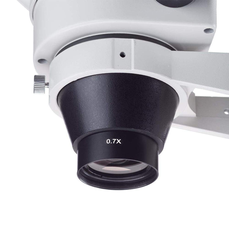 Stereo Microscopes Auxiliary Objective Lens Barlow Lens Magnifier 0.7X WD165