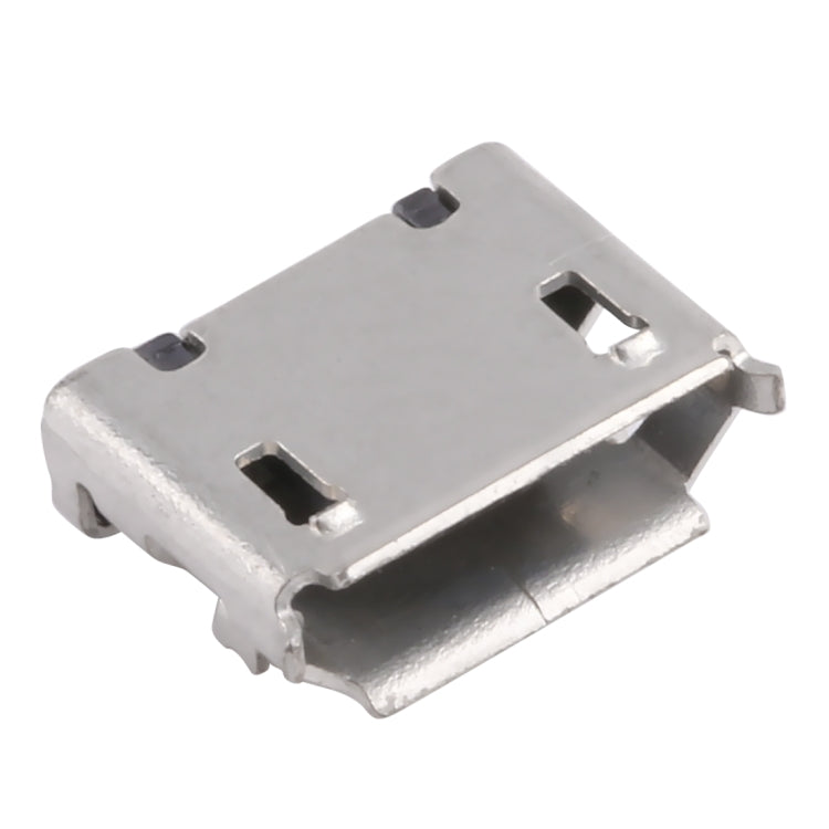 50 PCS Micro USB 5P/F SMT Socket Connector with Positioning Column & Crimping, J Type