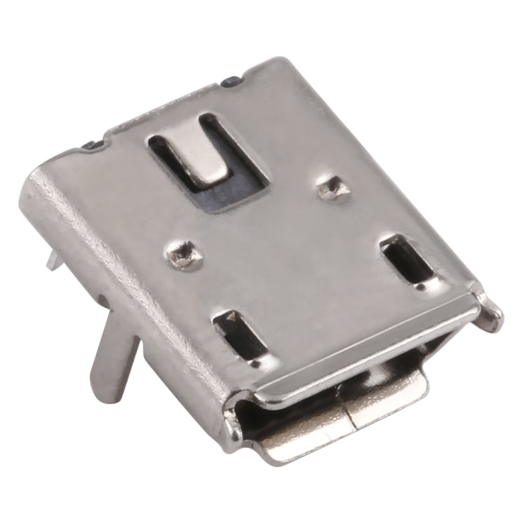 50 PCS Micro USB 2P/F 90 Degrees Socket Connector, H Type