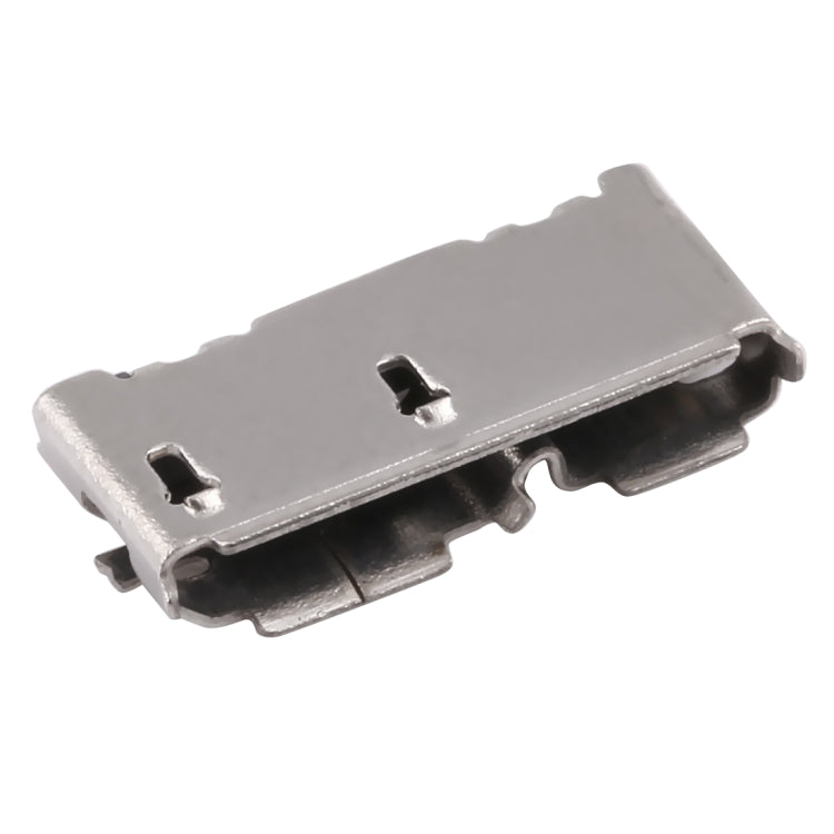 50 PCS Micro USB 3.0 10P/F Fixed Foot Full Patch with H Band Edge
