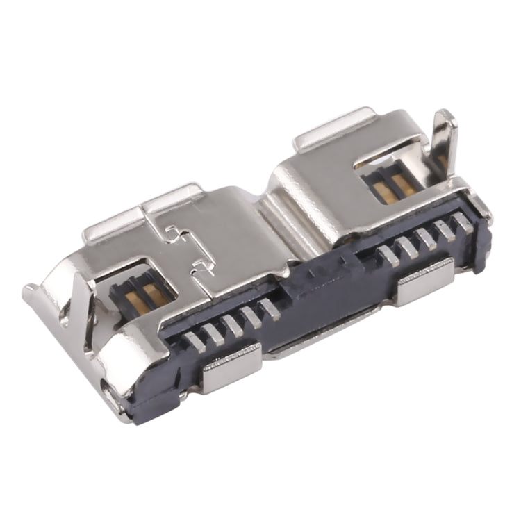 50 PCS Micro USB 3.0 Connector 10P/F Fixation Pin Foot 12.55, H Type