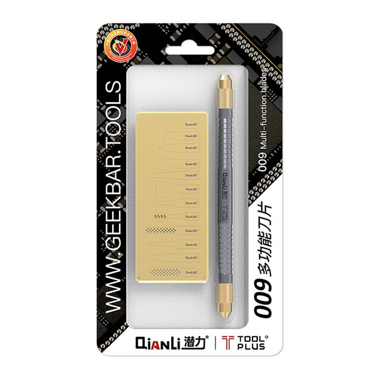 QIANLI 009 Multifunctioal CPU IC Glue Remover Knife Thin Blade Motherboard BGA Chip Glue Cleaning Knife
