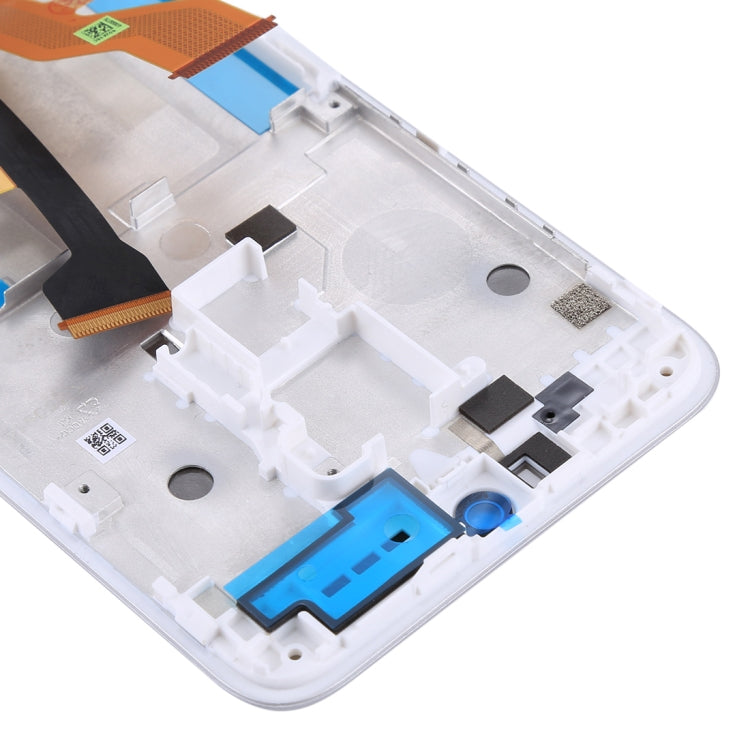 TFT LCD Screen for HTC Butterfly 3 Digitizer Full Assembly with Frame(White)
