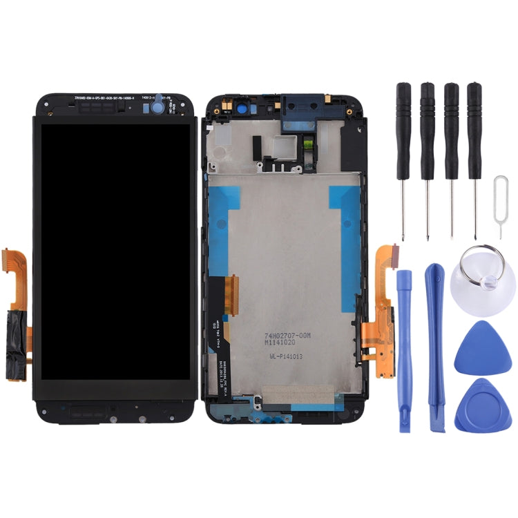 TFT LCD Screen for HTC One E8 Digitizer Full Assembly with Frame(Black)
