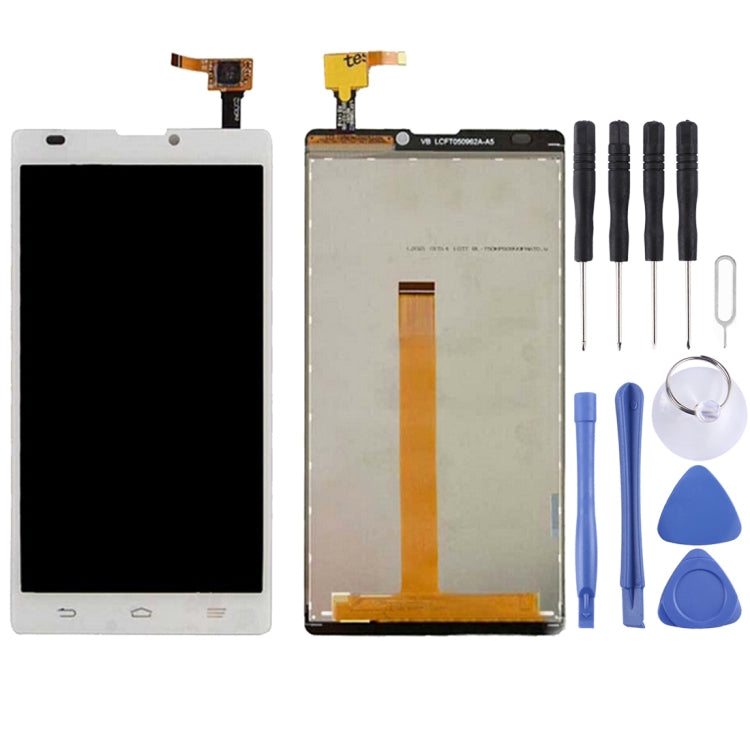 OEM LCD Screen for ZTE Blade L2 with Digitizer Full Assembly (White)
