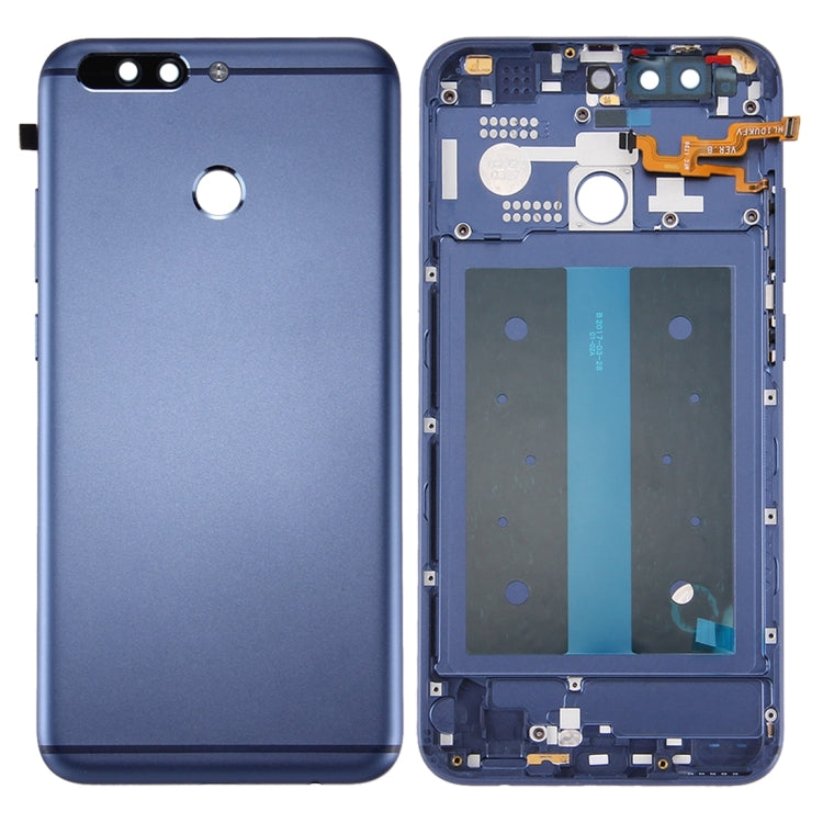 For Huawei Honor V9 Battery Back Cover (Navy Blue)