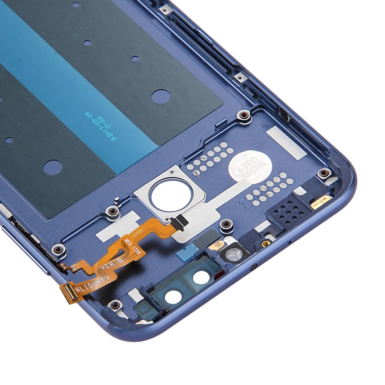 For Huawei Honor V9 Battery Back Cover (Navy Blue)