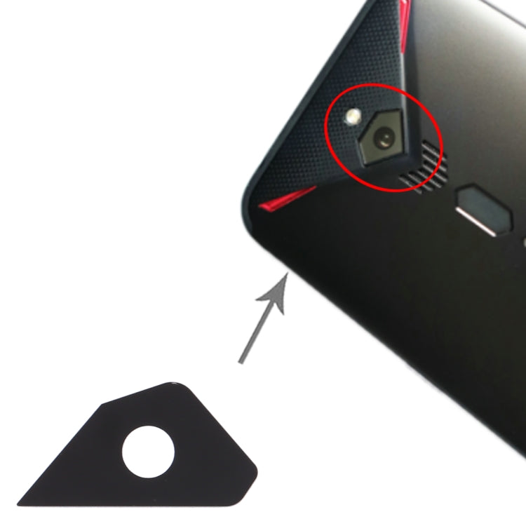 10 PCS Back Camera Lens for ZTE Nubia Red Magic 3