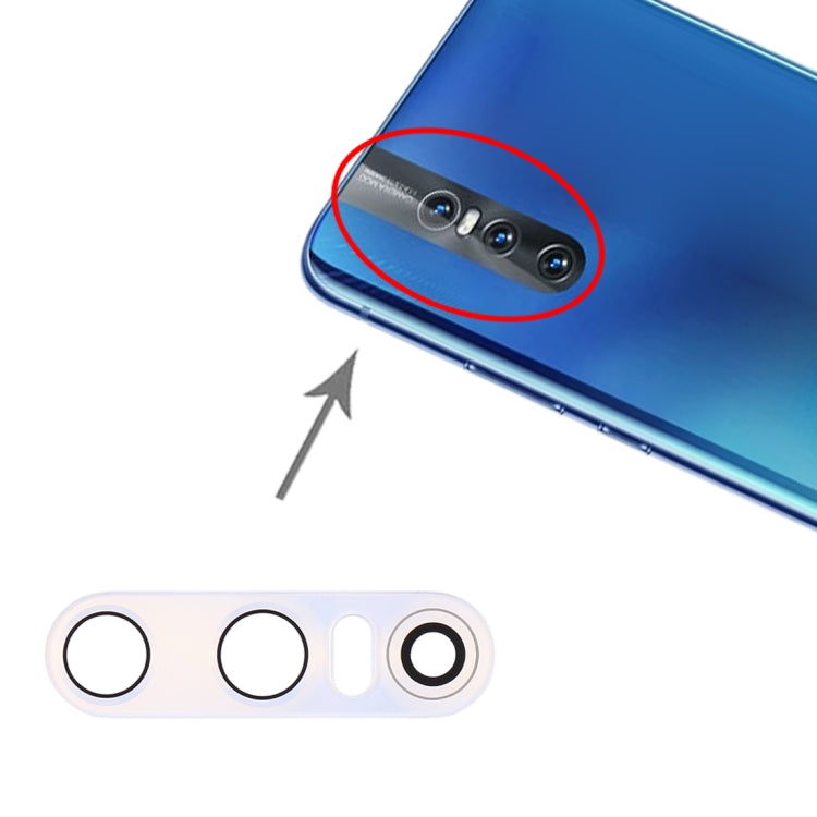 For Vivo X27 10pcs Back Camera Lens