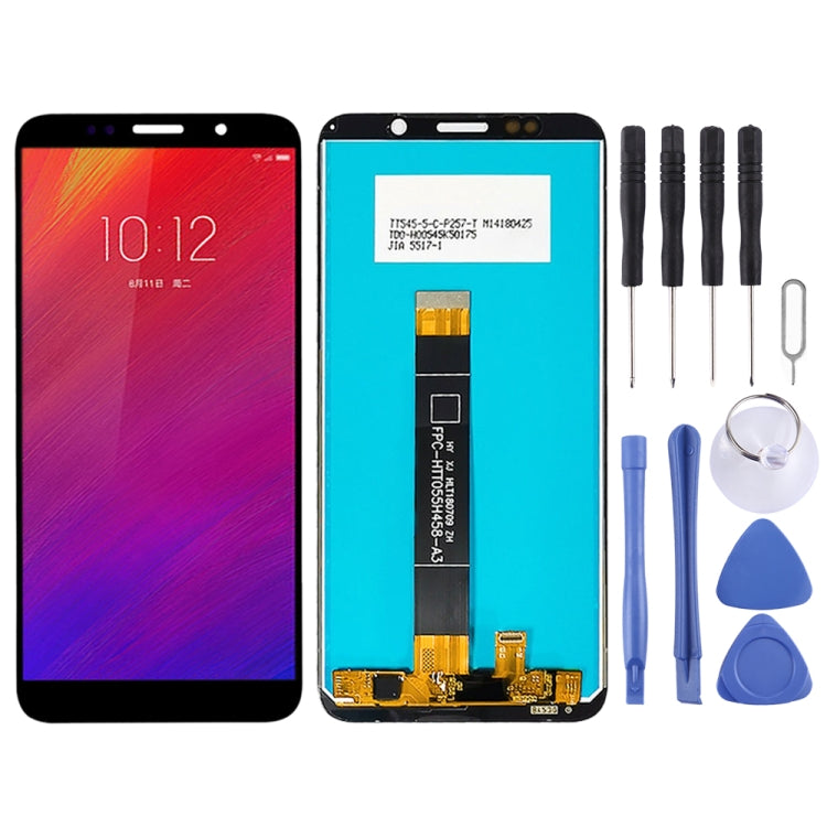 OEM LCD Screen for Lenovo A5 L18021 L18011 with Digitizer Full Assembly (Black)