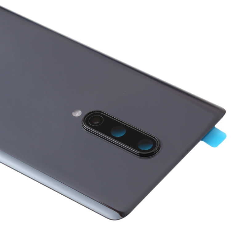 For OnePlus 8 Original Battery Back Cover With Camera Lens Cover (Black)