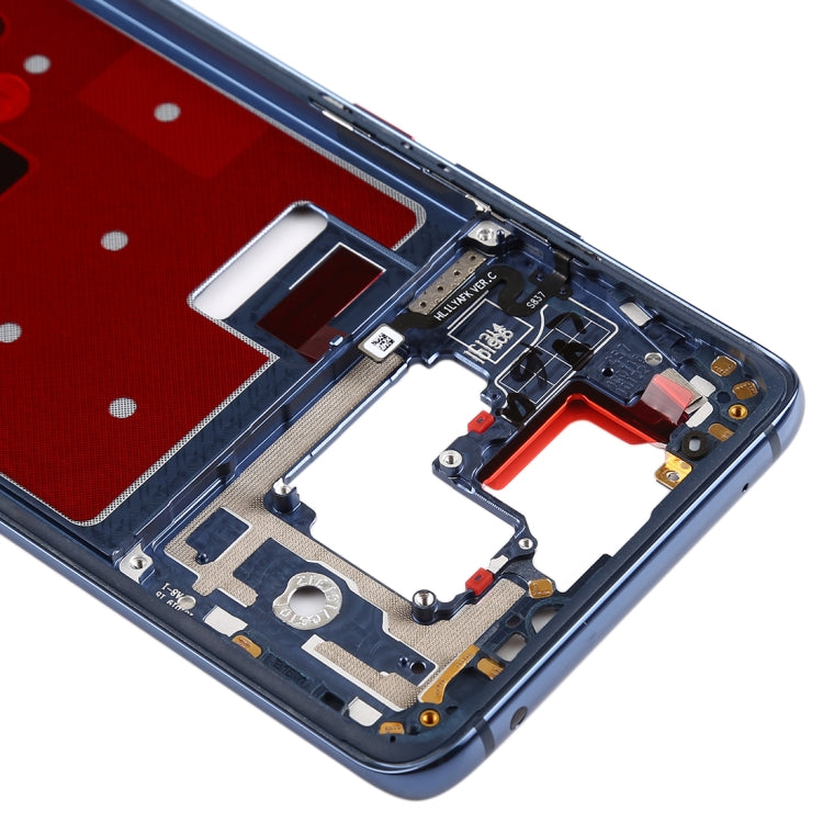Front Housing LCD Frame Bezel Plate with Side Keys for Huawei Mate 20 Pro