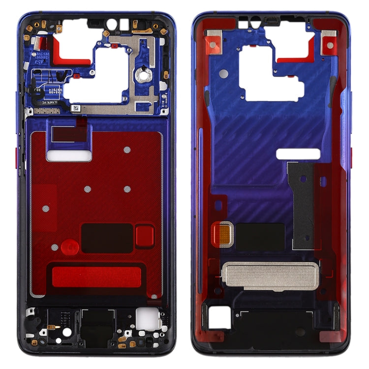 Front Housing LCD Frame Bezel Plate with Side Keys for Huawei Mate 20 Pro
