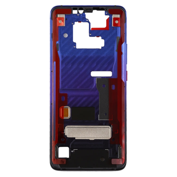 Front Housing LCD Frame Bezel Plate with Side Keys for Huawei Mate 20 Pro