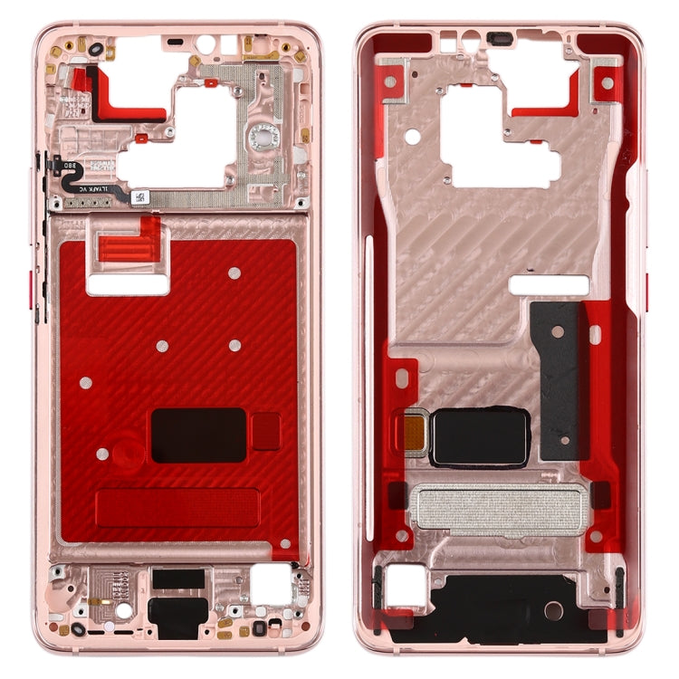 Front Housing LCD Frame Bezel Plate with Side Keys for Huawei Mate 20 Pro