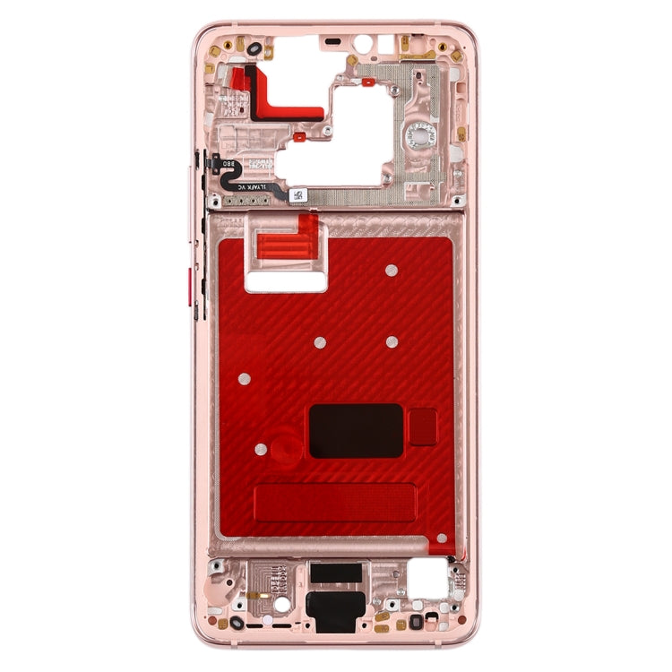 Front Housing LCD Frame Bezel Plate with Side Keys for Huawei Mate 20 Pro
