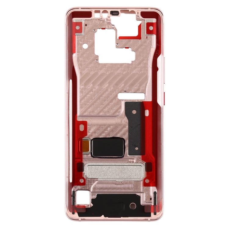 Front Housing LCD Frame Bezel Plate with Side Keys for Huawei Mate 20 Pro