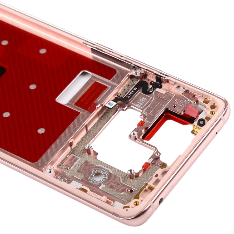 Front Housing LCD Frame Bezel Plate with Side Keys for Huawei Mate 20 Pro